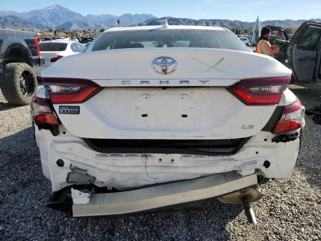 4T1C11AK0RU201964 - 2024 TOYOTA CAMRY LE WHITE photo 6