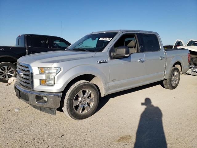 1FTEW1CPXHKC40983 - 2017 FORD F150 SUPERCREW SILVER photo 1