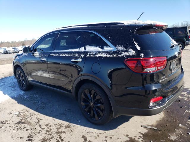 5XYPG4A53KG611505 - 2019 KIA SORENTO LX BLACK photo 2