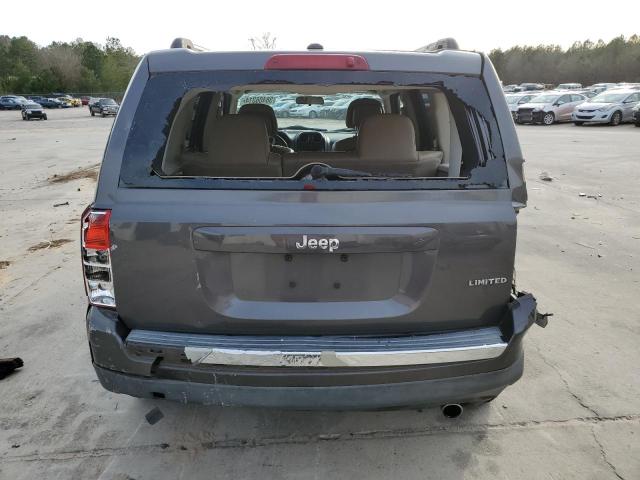 1C4NJPCBXED740115 - 2014 JEEP PATRIOT LIMITED GRAY photo 6