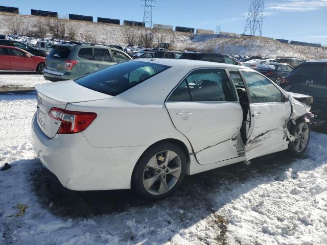 4T1BK1FK4CU520891 - 2012 TOYOTA CAMRY SE WHITE photo 3