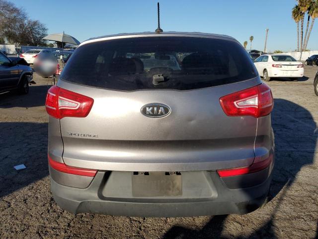 KNDPB3A2XC7252490 - 2012 KIA SPORTAGE B GRAY photo 6