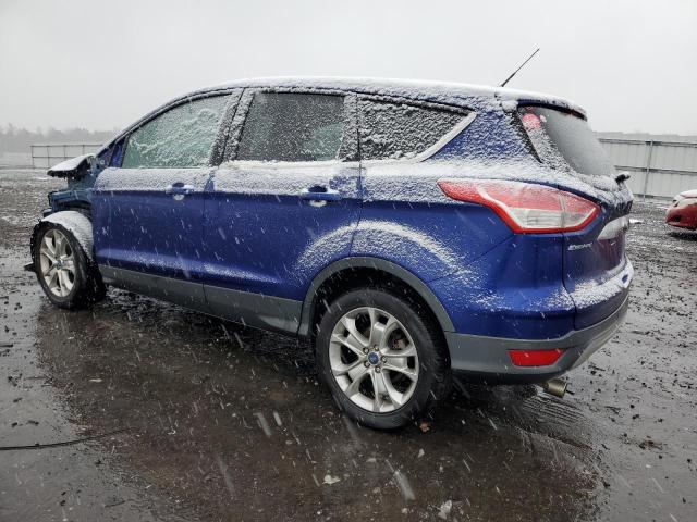 1FMCU0HX0DUB68816 - 2013 FORD ESCAPE SEL BLUE photo 2