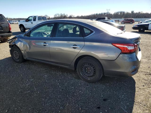 3N1AB7AP4HY310983 - 2017 NISSAN SENTRA S GRAY photo 2