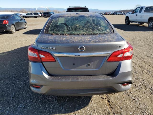 3N1AB7AP4HY310983 - 2017 NISSAN SENTRA S GRAY photo 6