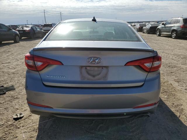 5NPE24AFXFH156729 - 2015 HYUNDAI SONATA SE SILVER photo 6