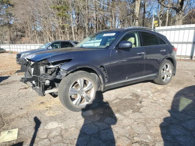 JNRAS18W69M155588 - 2009 INFINITI FX35 BLUE photo 1