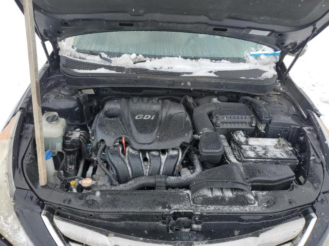 5NPEC4AC4BH305410 - 2011 HYUNDAI SONATA SE BLACK photo 11