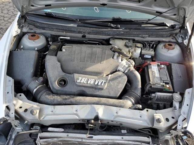 1G1ZE5E76A4115703 - 2010 CHEVROLET MALIBU LTZ ვერცხლისფერი ფოტო 11