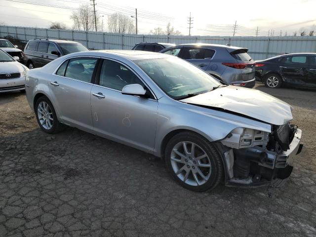 1G1ZE5E76A4115703 - 2010 CHEVROLET MALIBU LTZ ვერცხლისფერი ფოტო 4
