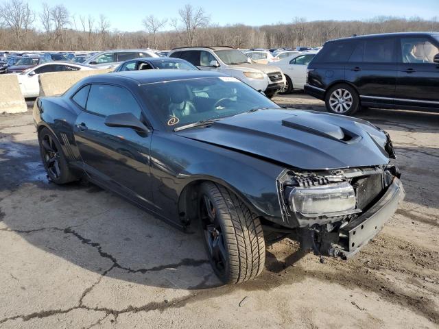 2G1FK1EJ4E9242923 - 2014 CHEVROLET CAMARO 2SS GRAY photo 4