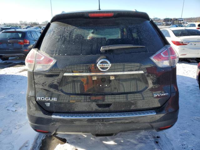 5N1AT2MV8FC915971 - 2015 NISSAN ROGUE S BLACK photo 6