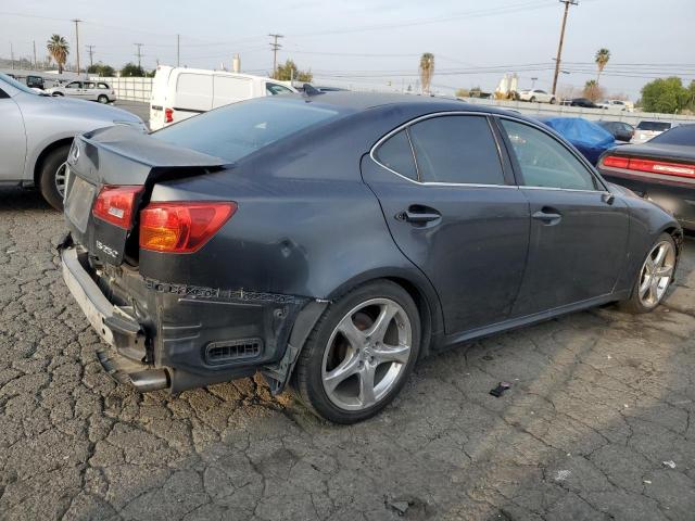 JTHBK262072032516 - 2007 LEXUS IS 250 GRAY photo 3