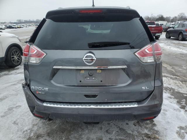 5N1AT2MT1FC892712 - 2015 NISSAN ROGUE S GRAY photo 6