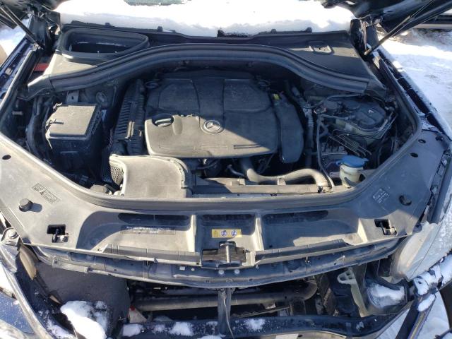 4JGDA5HB8FA561482 - 2015 MERCEDES-BENZ ML 350 4MATIC BLUE photo 11