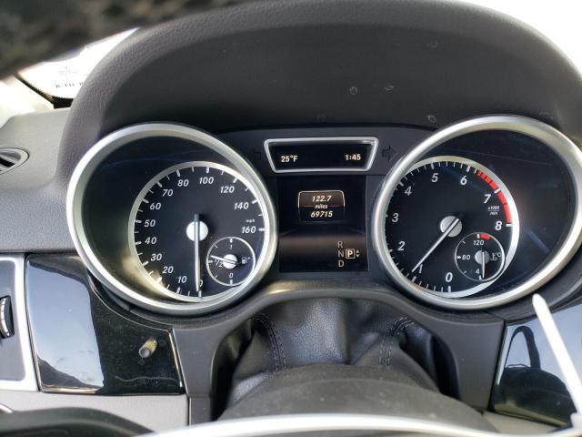 4JGDA5HB8FA561482 - 2015 MERCEDES-BENZ ML 350 4MATIC BLUE photo 9