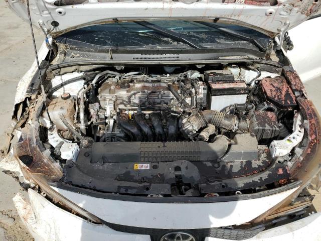 JTDEPMAE2N3014734 - 2022 TOYOTA COROLLA LE WHITE photo 11