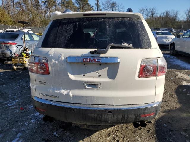 1GKKRRED5CJ341928 - 2012 GMC ACADIA SLT-1 WHITE photo 6