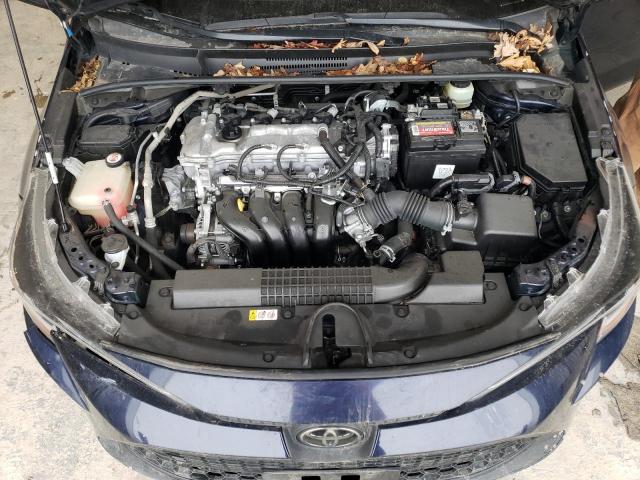 JTDEPRAE6LJ066213 - 2020 TOYOTA COROLLA LE BLUE photo 11