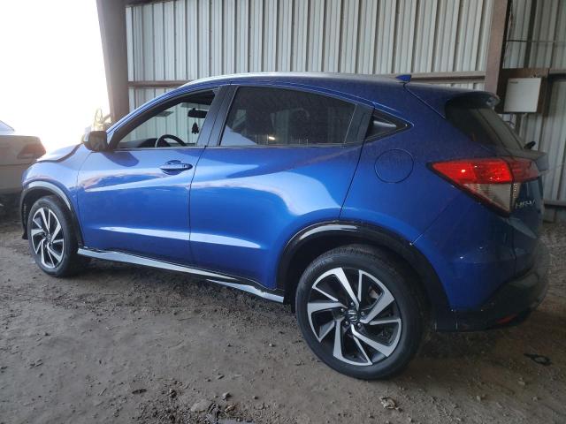 3CZRU5H13LM717655 - 2020 HONDA HR-V SPORT BLUE photo 2