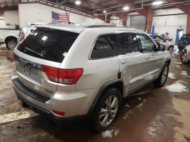 1J4RR4GG9BC666485 - 2011 JEEP GRAND CHER LAREDO SILVER photo 3