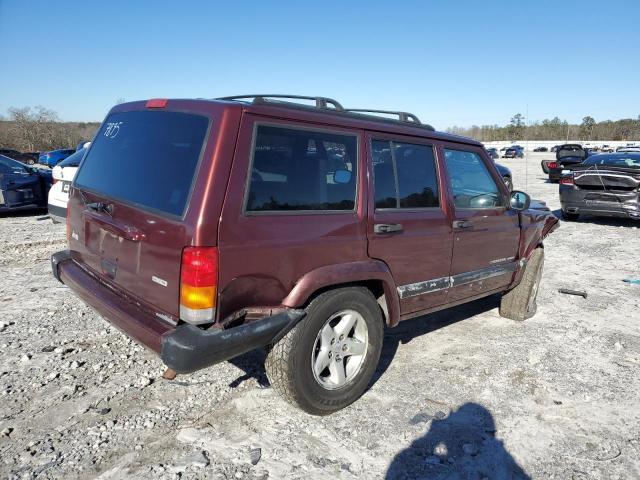 1J4FT48S01L617875 - 2001 JEEP CHEROKEE SPORT BURGUNDY photo 3