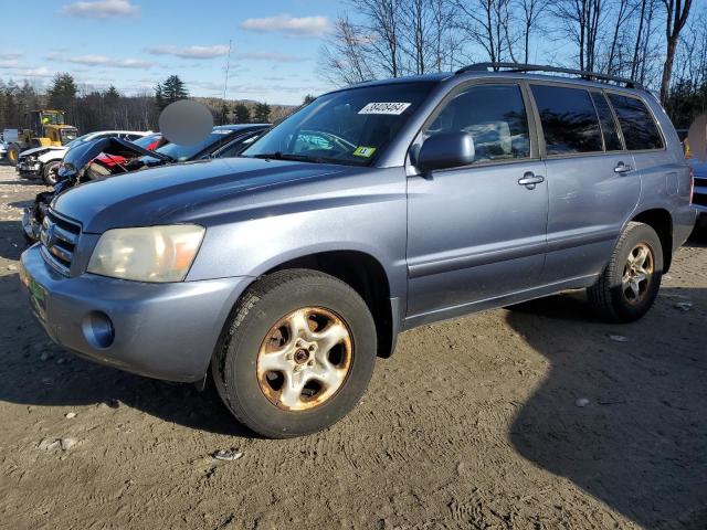 JTEGD21A240086354 - 2004 TOYOTA HIGHLANDER BLUE photo 1