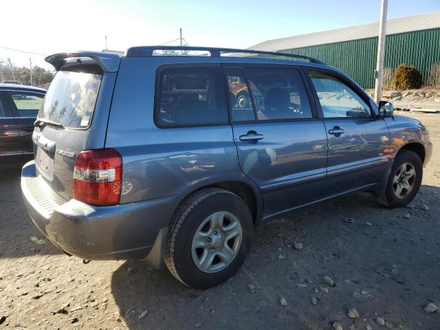 JTEGD21A240086354 - 2004 TOYOTA HIGHLANDER BLUE photo 3