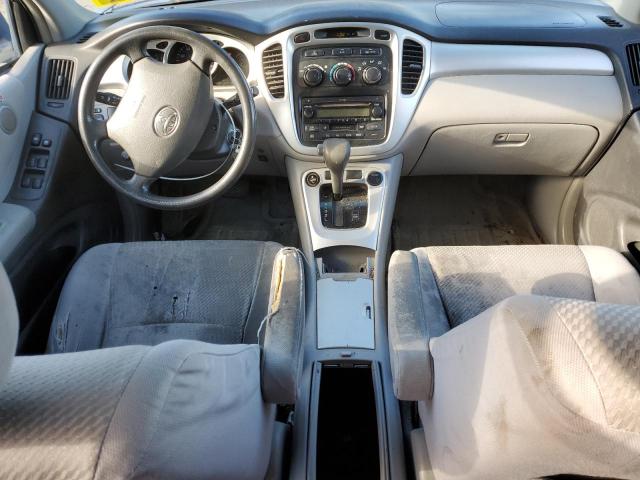 JTEGD21A240086354 - 2004 TOYOTA HIGHLANDER BLUE photo 8