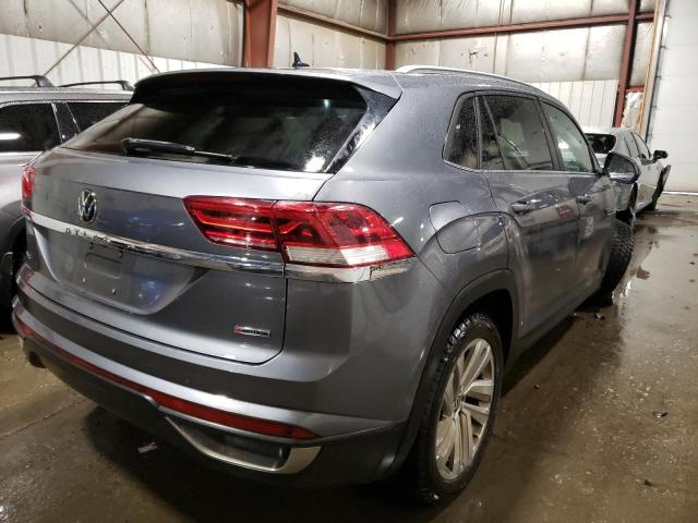 1V26E2CA6LC208431 - 2020 VOLKSWAGEN ATLAS CROS SE Srebrny zdjęcie 3