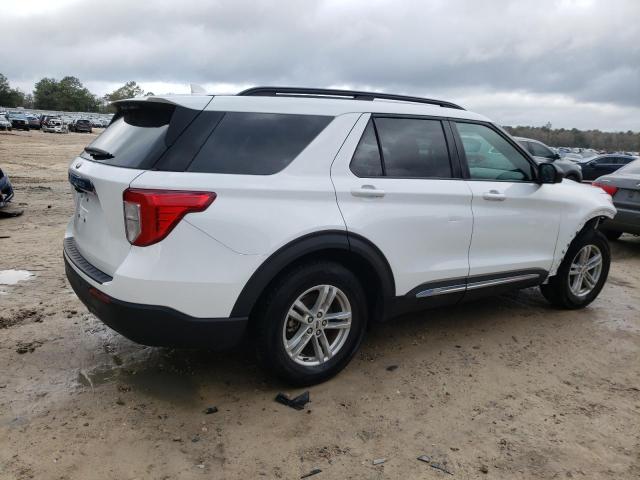 1FMSK7DH1LGD12492 - 2020 FORD EXPLORER XLT WHITE photo 3