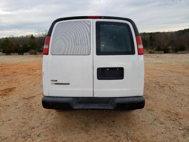 1GCWGFFA8B1118027 - 2011 CHEVROLET EXPRESS G2 WHITE photo 6