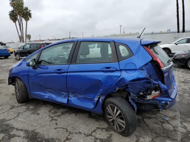 3HGGK5H70HM709870 - 2017 HONDA FIT EX BLUE photo 2