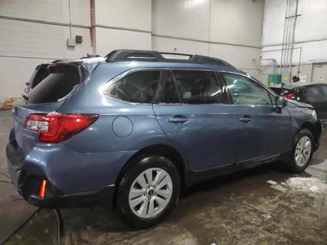 4S4BSACC7J3298654 - 2018 SUBARU OUTBACK 2.5I PREMIUM BLUE photo 3