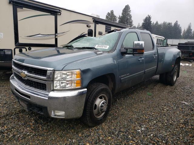 1GCJK33607F564612 - 2007 CHEVROLET SILVERADO K3500 BLUE photo 1