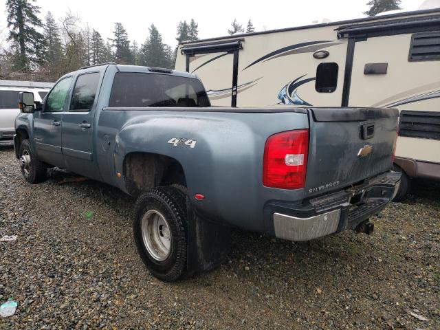 1GCJK33607F564612 - 2007 CHEVROLET SILVERADO K3500 BLUE photo 2