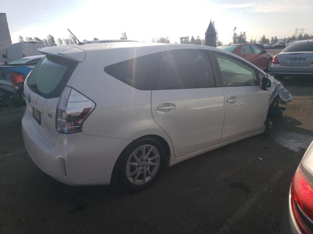 JTDZN3EU3D3261763 - 2013 TOYOTA PRIUS V WHITE photo 3