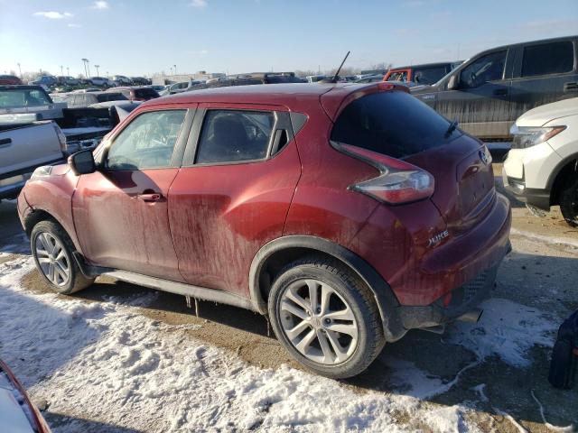 JN8AF5MR5FT507366 - 2015 NISSAN JUKE S RED photo 2