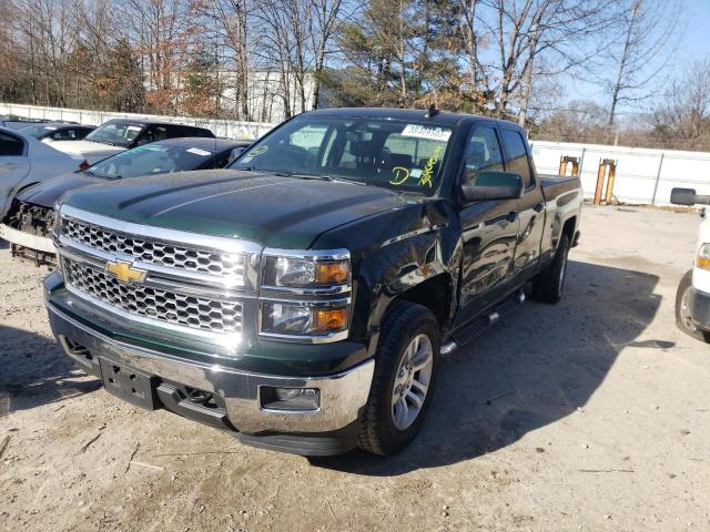 1GCVKREC4FZ256282 - 2015 CHEVROLET SILVERADO GREEN photo 1