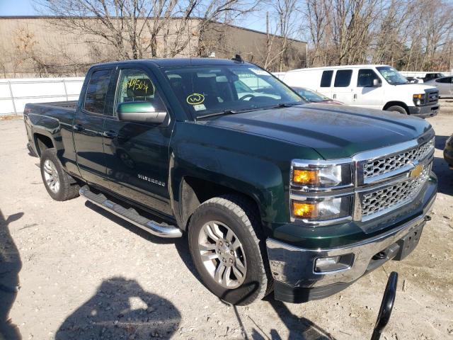 1GCVKREC4FZ256282 - 2015 CHEVROLET SILVERADO GREEN photo 4