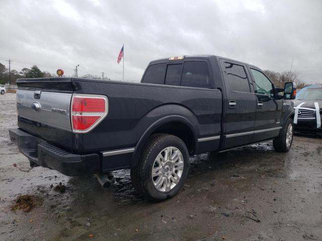 1FTFW1CT8EFB80675 - 2014 FORD F150 SUPERCREW BLACK photo 3