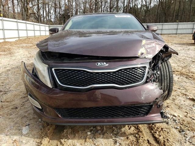 5XXGN4A73FG399643 - 2015 KIA OPTIMA EX BURGUNDY photo 5