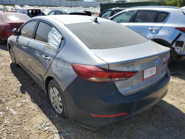 5NPD74LF0HH130718 - 2017 HYUNDAI ELANTRA SE SILVER photo 3