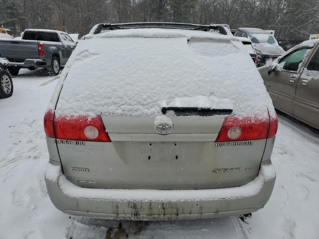 5TDZK23C79S227764 - 2009 TOYOTA SIENNA CE SILVER photo 6