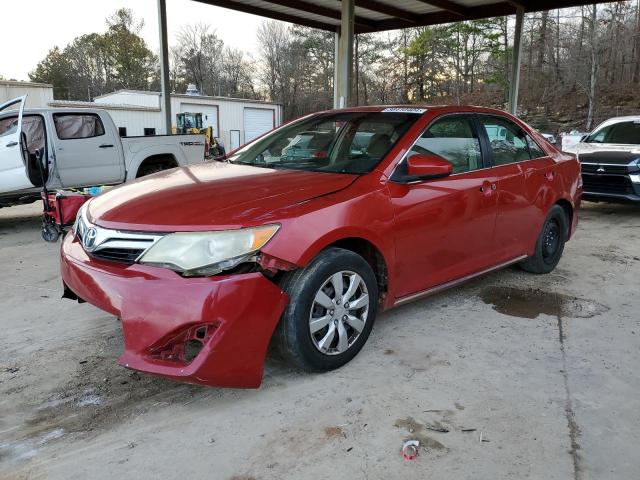 4T4BF1FK4CR180295 - 2012 TOYOTA CAMRY BASE RED photo 1