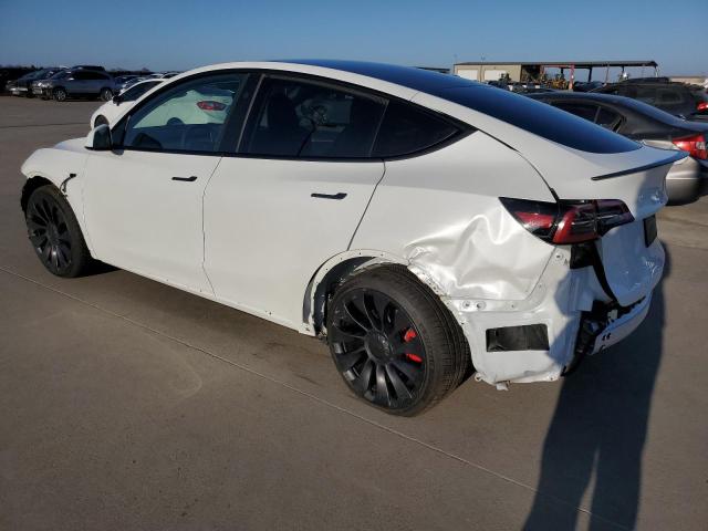 7SAYGDEF6PF808533 - 2023 TESLA MODEL Y WHITE photo 2