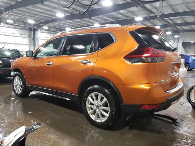 5N1AT2MV4JC700046 - 2018 NISSAN ROGUE S ORANGE photo 2