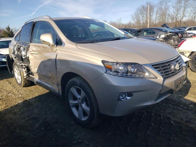 2T2BK1BA9FC275763 - 2015 LEXUS RX 350 BASE BEIGE photo 4