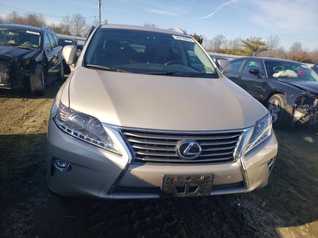 2T2BK1BA9FC275763 - 2015 LEXUS RX 350 BASE BEIGE photo 5