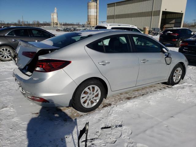 5NPD74LF3KH479024 - 2019 HYUNDAI ELANTRA SE SILVER photo 3